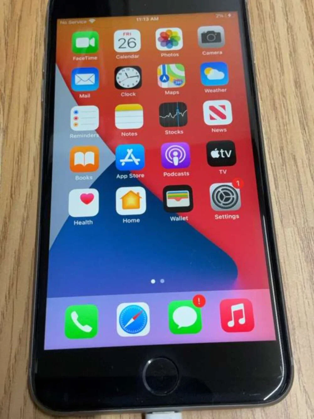 Apple iPhone 6s Plus 16GB Space Gray AT&T Smartphone Touch ID iOS 14.8.1